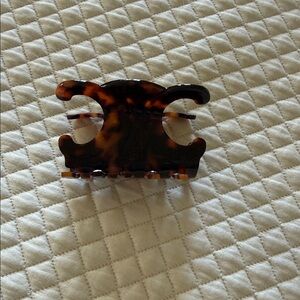 Celine Tortoiseshell Hair Claw Clip